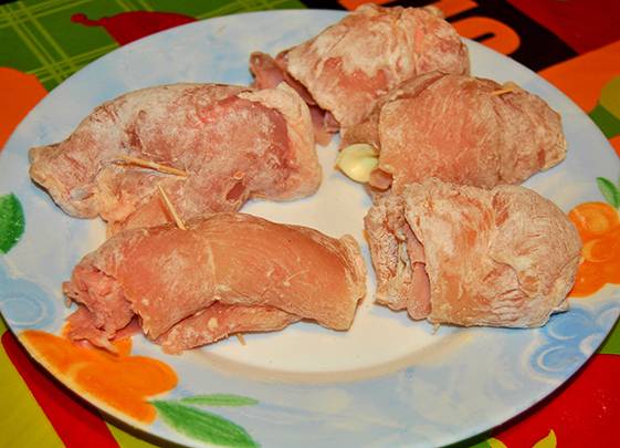 Involtini Di Pollo preparazione 2